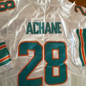 De’Von Achane Miami Dolphins Jersey Size XXL
